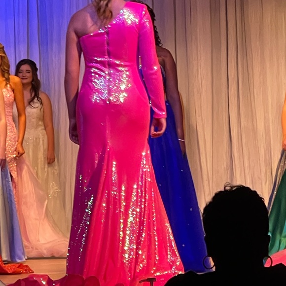 ASHLEY Lauren pageant/prom formal dress - Picture 5 of 5